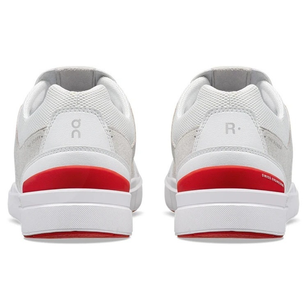 On Cloud ROGER Clubhouse Mens Size 14 Tennis Running Shoes Sneaker White/Red NEW - Picture 4 of 5